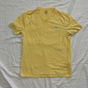 Polo by Ralph Lauren Men’s Yellow Short Sleeve T- Shirt Size Medium